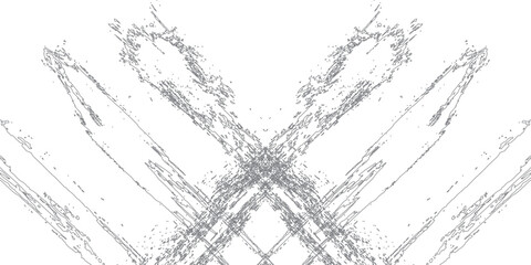 Obraz premium Vector pack of twisted gray ink lines. Hand drawn long and round brush strokes, highlighted text, frame, circle. Asian calligraphy, Eps 10.