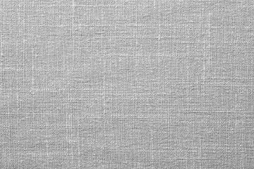 gray fabric texture, linen fiber monochrome rag as background