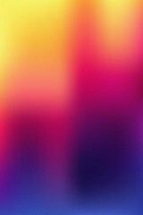 Fototapeta premium A smooth gradient transitioning from yellow to purple.