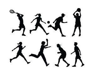 Human Movement and Fitness Activities Concept – Exercise, Running, Walking and Gym Training