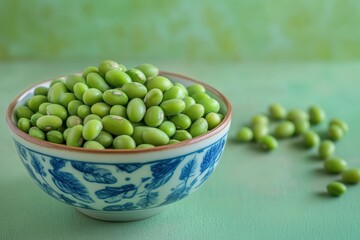 green peas in a bowl