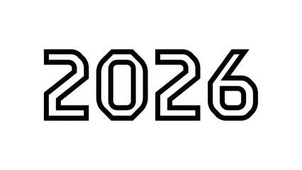 New Year 2026 Logo Design