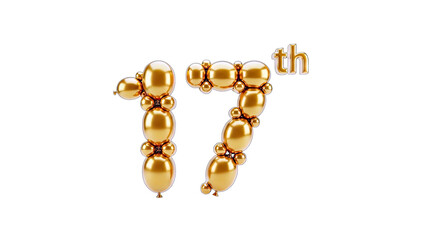 Golden Balloons 17th Anniversary Celebration