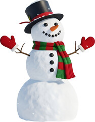 Snowman Illustration : 눈사람