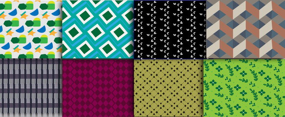 Minimal Floral Movement  With Recurring Pattern Design