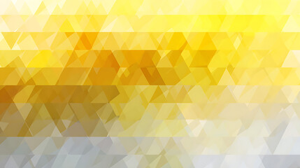Horizontal geometric yellow and gold triangle pattern background