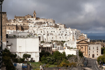 Ostuni is a city and comune, located about 8 km from the coast, in the province of Brindisi, region of Apulia, Italy. 