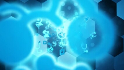 Abstract Medical Science and Healthcare Icons Background. - Powered by Adobe