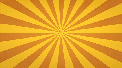 Orange and Yellow Sunburst Background Texture radiating lines