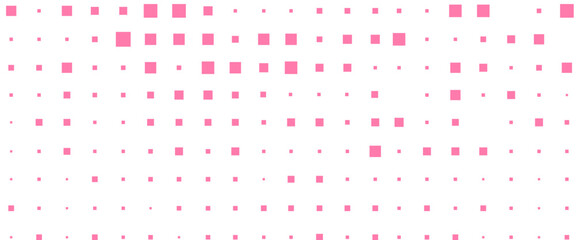 Vector new style pink geometric squares technology pattern design