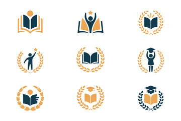 Educational Icons for Learning Success