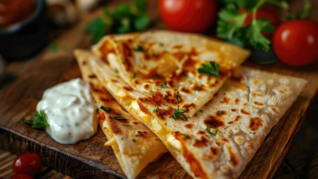 A rustic appetizer ready for snacking or party plating.