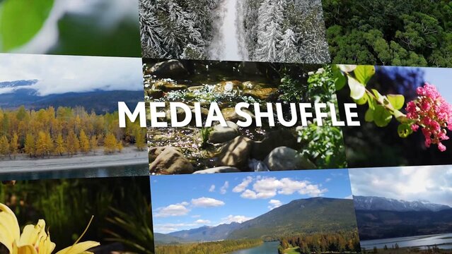 Media Shuffle Slideshow