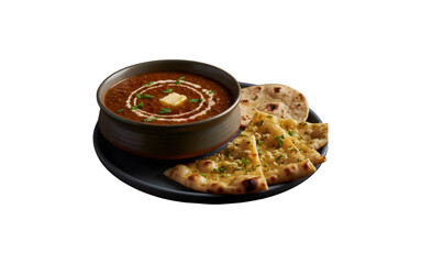 Dal makhani, also known as dal makhni, is a beloved dish from Punjab, India. It's made with whole black lentils, red kidney beans, butter, and cream.