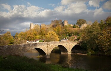 Obraz premium Ludlow Castle, Shropshire, England