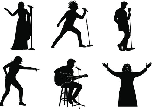 &ldquo;Dynamic Dance Silhouettes &ndash; 8 Expressive Poses&rdquo;