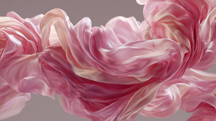 pink silk background