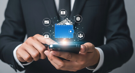 Digital Wallet App Secure Mobile Payments Transactions Money Transfers