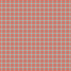 Vibrant coral gingham pattern with white checks