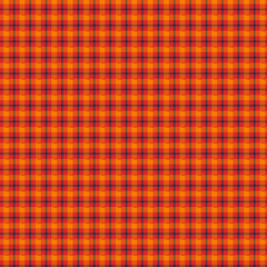 Vibrant orange and purple plaid pattern background texture