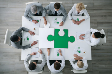 business puzzle 