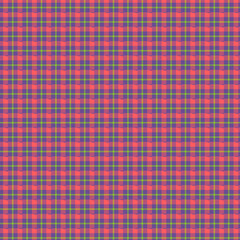 Vibrant pink and blue plaid pattern with purple accents