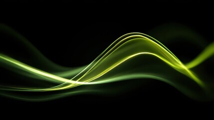 Dynamic neon waveforms: abstract light painting in a nighttime studio