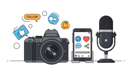 Content creation tools for social media influencer marketing strategy