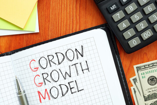 Gordon Growth Model GGM Valuation Formula for Stock Price Estimation and Dividend Discount Analysis in Finance and Investment Strategy