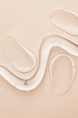 Premium Cosmetic Serum or Gel Smear