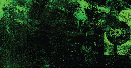 Abstract grunge background. Monochrome abstract grunge illustration	
