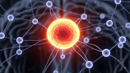 Neural network illustration