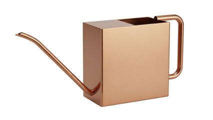 Isolated copper watering can for indoor plants or gardening, modern home decor, home watering device