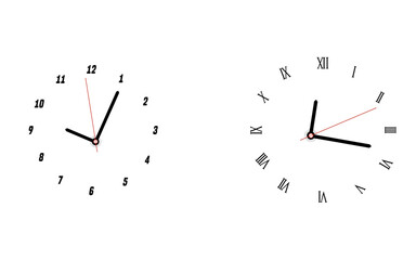 Minimal Analog Clock