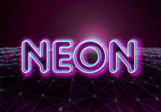 Neon Text Effect