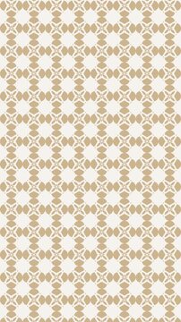 Bronze geometric floral pattern background seamless vertical ivory white