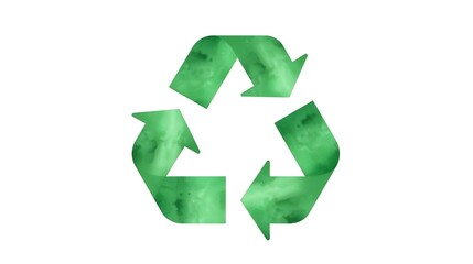 green recycle symbol