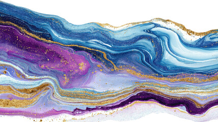 Title: Abstract Wavy Lines with Vibrant Pink and Teal Gradient on White Background