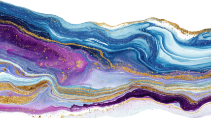 Title: Abstract Wavy Lines with Vibrant Pink and Teal Gradient on White Background