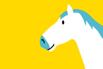 馬, 年賀状, 和風, 和柄, 新年, 動物, クリスマス, うま, ベクター, イラスト