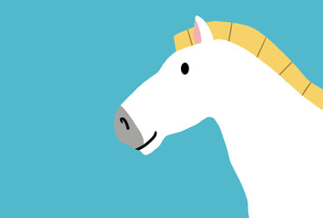 馬, 年賀状, 和風, 和柄, 新年, 動物, クリスマス, うま, ベクター, イラスト