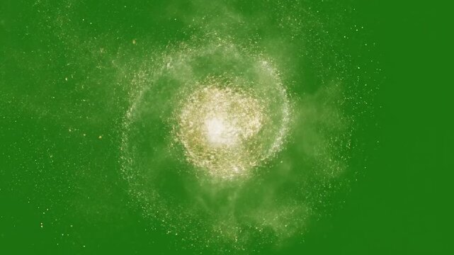 Celestial dust devils in golden hour with dust motes slowly swirl on effect ad_ready green screen floating dust motes style featuring