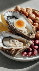Zinc-Rich Foods for a Healthy Diet Featuring Oysters, Nuts, and Legumes