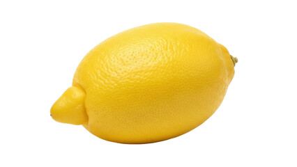 Isolated bright yellow lemon citrus fruit against seamless background for health and wellness