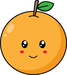 Orange Vector Smile
