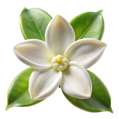 Stephanotis flower isolated on transparent background PNG