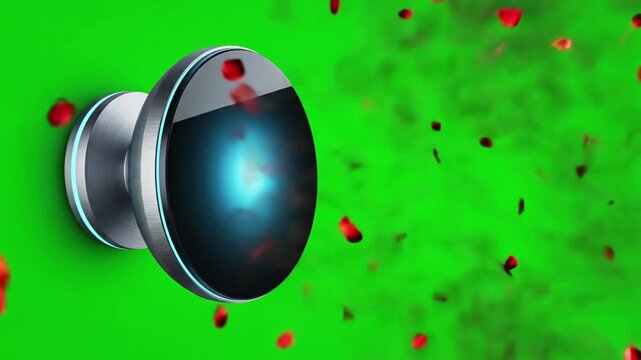 Smart IR Blaster Activation with smart IR blaster in home effect videos Mission Smart Home Devices V4 (real life environments) style