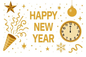 Happy New Year greeting card_1