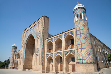 Fototapeta premium View on the ancient Kukeldash Madrasah (16th century), Tashkent, Uzbekistan