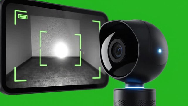 Glowing IR Blaster in Darkened Environment with smart IR blaster in living effect videos Mission Smart Home Devices V4 (real life